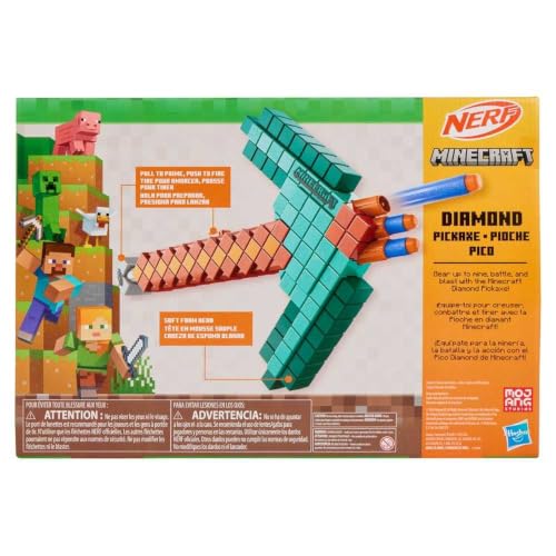 Nerf Minecraft Pioche en Diamant — photo 3